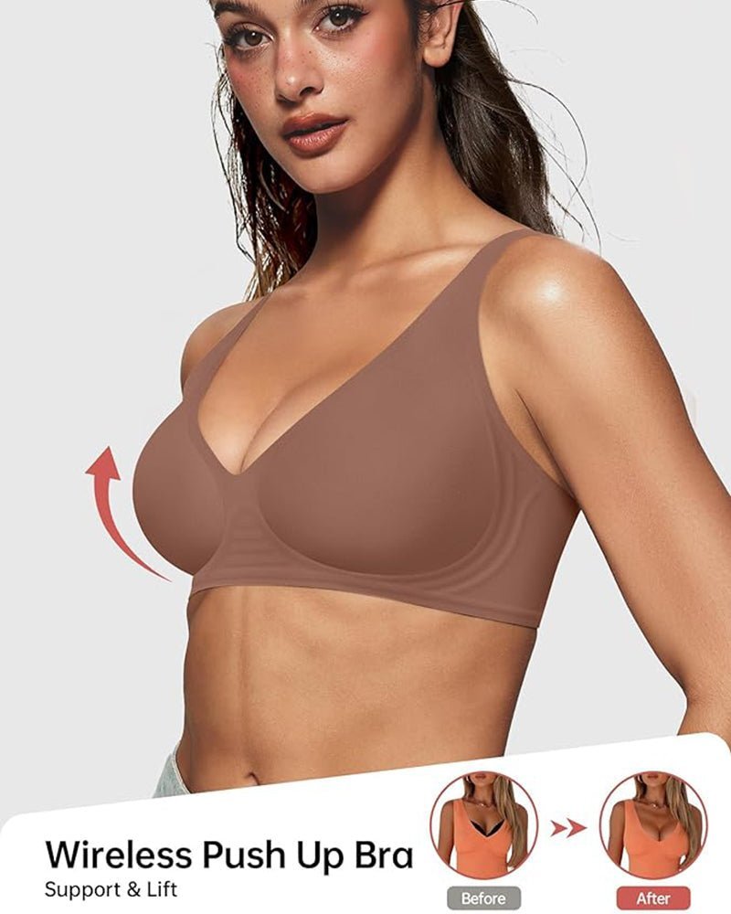 HerShape | Seamless Push - Up Jelly Bra - HerShape Bra