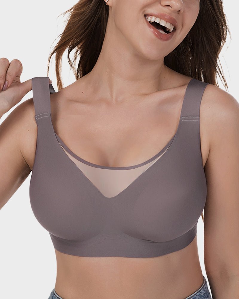 Mesh Front Contouring Bra - HerShape Bra