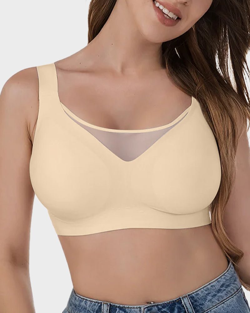 Mesh Front Contouring Bra - HerShape Bra