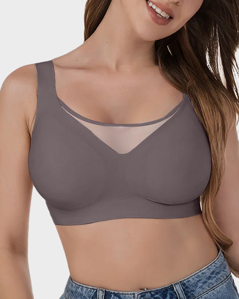 Mesh Front Contouring Bra - HerShape Bra