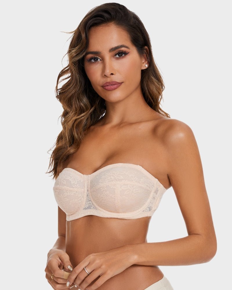 Plus Size Ultra Thin Strapless Bras - HerShape Bra