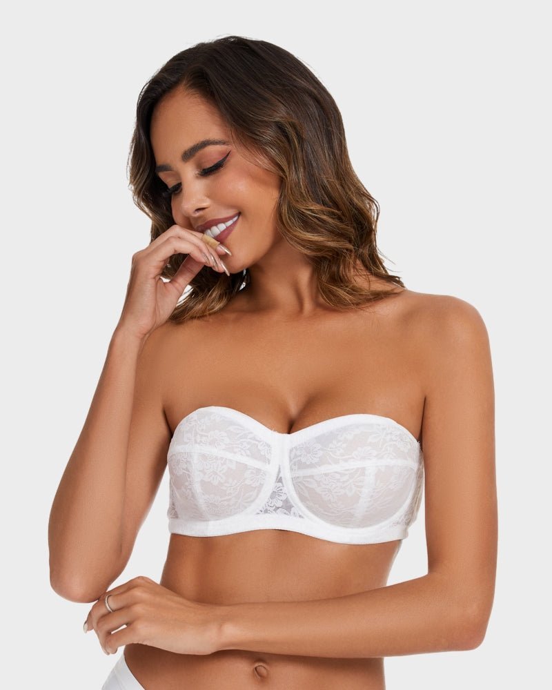 Plus Size Ultra Thin Strapless Bras - HerShape Bra