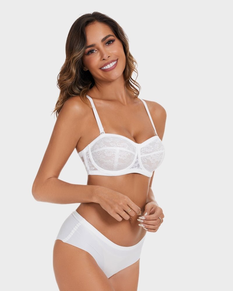Plus Size Ultra Thin Strapless Bras - HerShape Bra