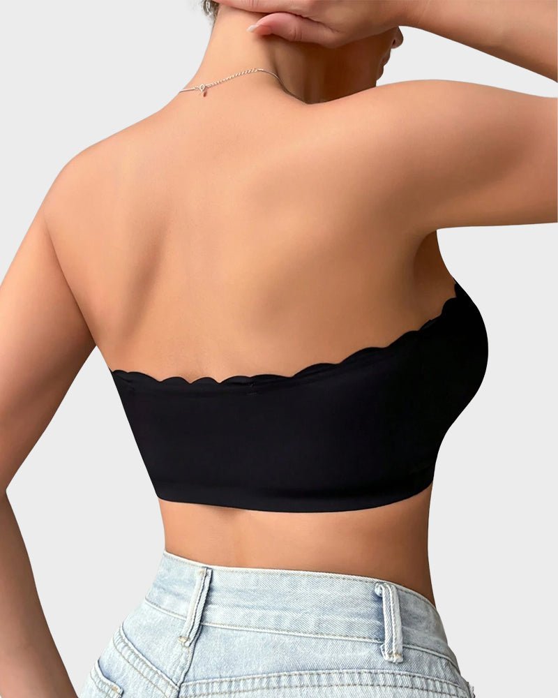 Strapless Front Closure Leopard Print Bra - HerShape Bra