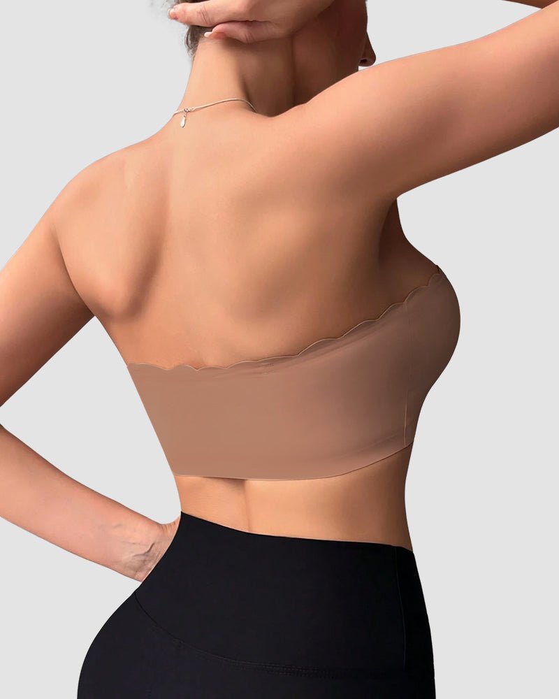 Strapless Front Closure Leopard Print Bra - HerShape Bra